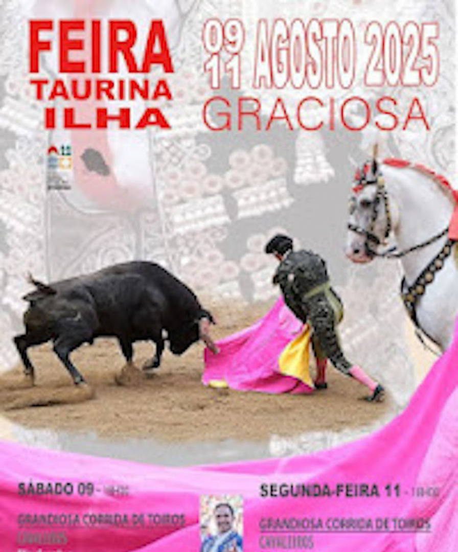 Ilha Graciosa_Açores_Feira Taurina_12-14Agosto2023